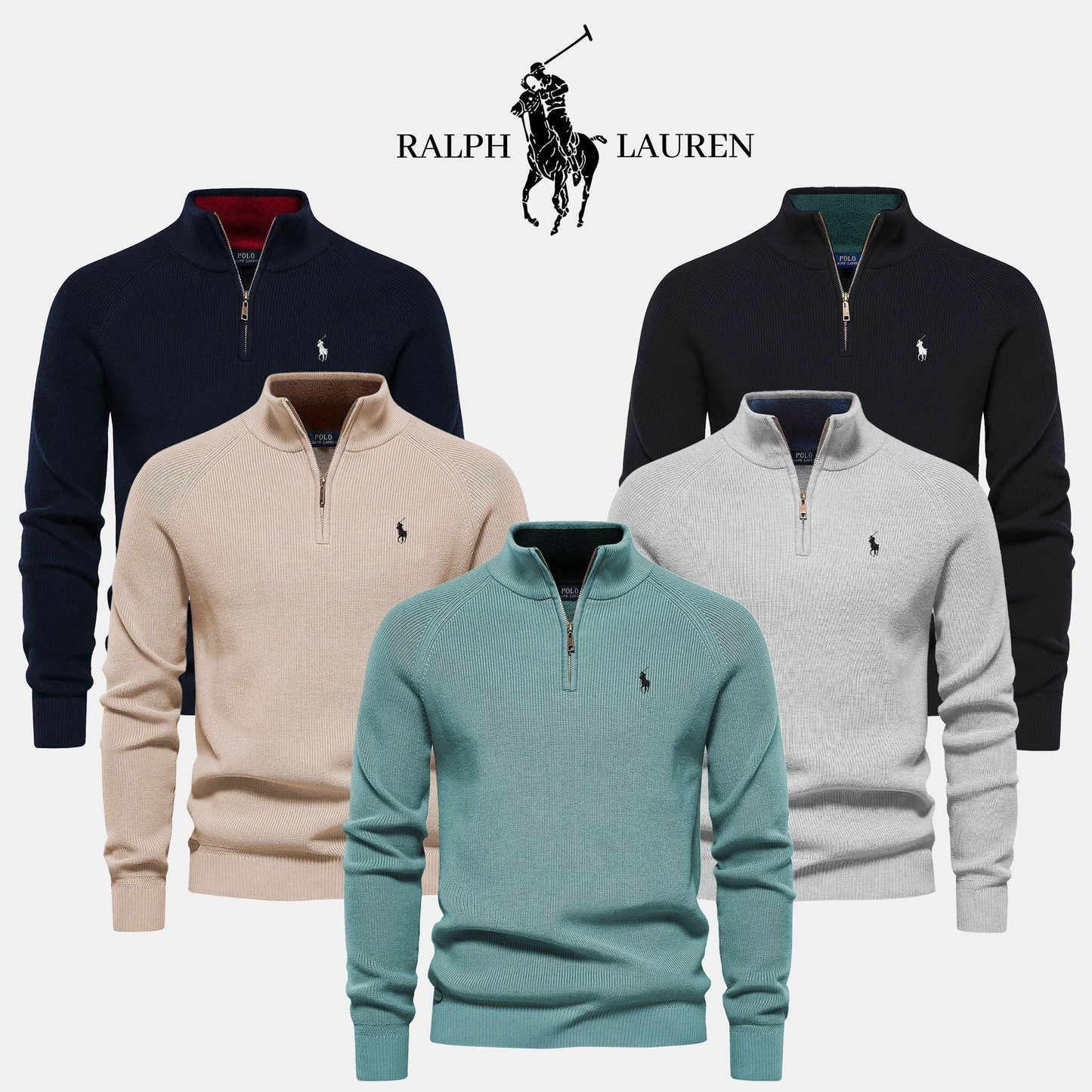 R&L Reißverschluss-Pullover